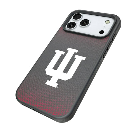 Indiana University Hoosiers Linen Bump Phone Case for Apple iPhone