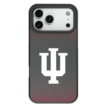 Indiana University Hoosiers Linen Bump Phone Case for Apple iPhone