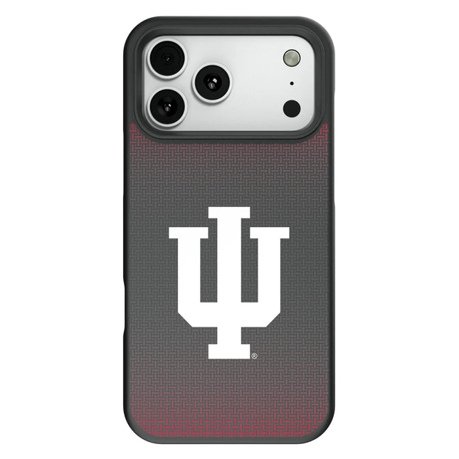 Indiana University Hoosiers Linen Bump Phone Case for Apple iPhone