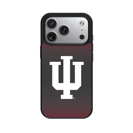 Indiana University Hoosiers Linen MagSafe Compatible Phone Case for Apple iPhone