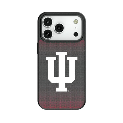 Indiana University Hoosiers Linen MagSafe Compatible Phone Case for Apple iPhone