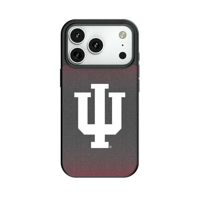 Indiana University Hoosiers Linen MagSafe Compatible Phone Case for Apple iPhone