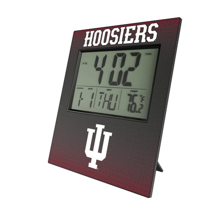 Indiana University Hoosiers Linen Wall Clock