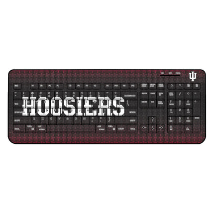 Indiana University Hoosiers Linen Wireless USB Keyboard