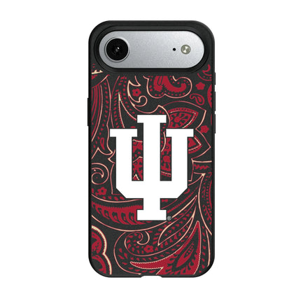 Indiana University Hoosiers Paisley MagSafe Compatible Phone Case for Apple iPhone