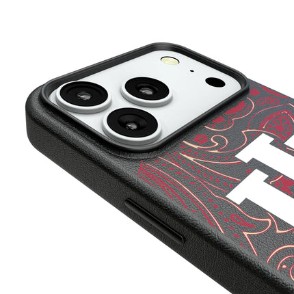 Indiana University Hoosiers Paisley MagSafe Compatible Phone Case for Apple iPhone