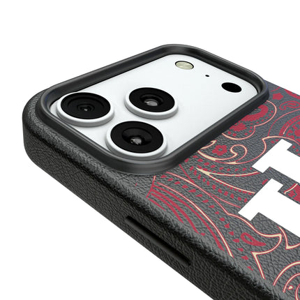 Indiana University Hoosiers Paisley MagSafe Compatible Phone Case for Apple iPhone