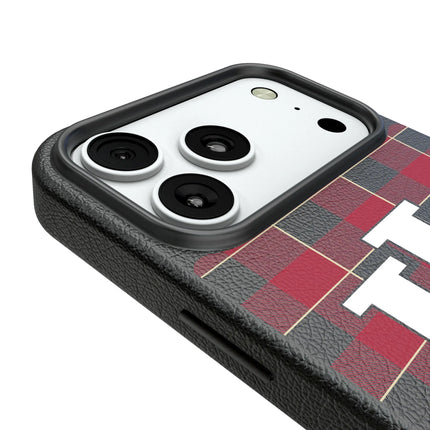 Indiana University Hoosiers Plaid MagSafe Compatible Phone Case for Apple iPhone
