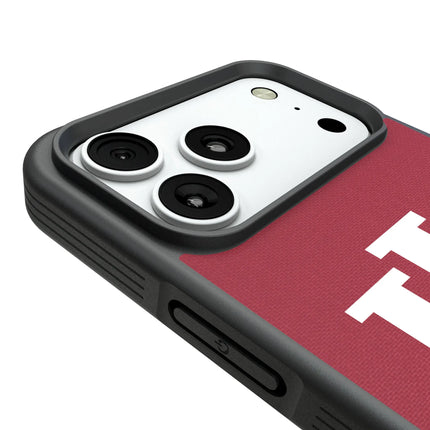 Indiana University Hoosiers Solid Bump Phone Case for Apple iPhone