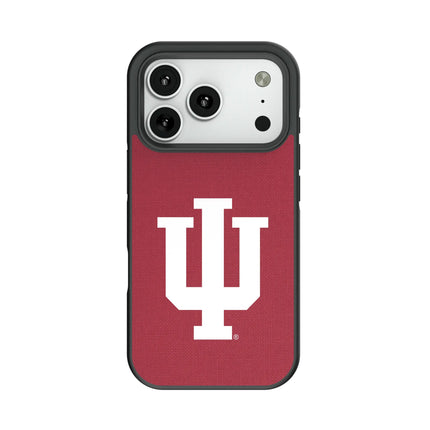 Indiana University Hoosiers Solid Bump Phone Case for Apple iPhone