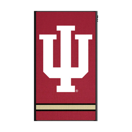 Indiana University Hoosiers Stripe 5000mAh Flat Powerbank