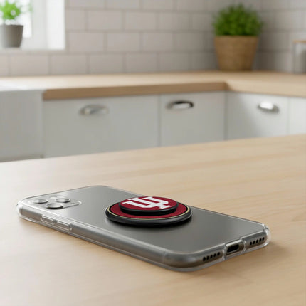 Indiana University Hoosiers Stripe PopSockets Magnetic Phone Grip and Stand