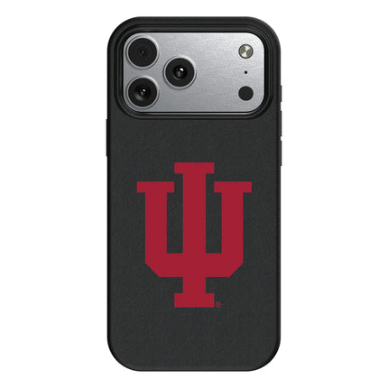 Indiana University Hoosiers Text Backdrop MagSafe Compatible Phone Case for Apple iPhone