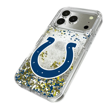 Indianapolis Colts Confetti Glitter Phone Case for Apple iPhone