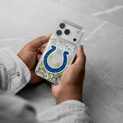 Indianapolis Colts Confetti Glitter Phone Case for Apple iPhone
