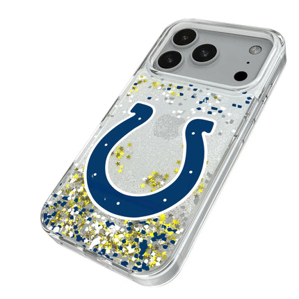 Indianapolis Colts Confetti Glitter Phone Case for Apple iPhone