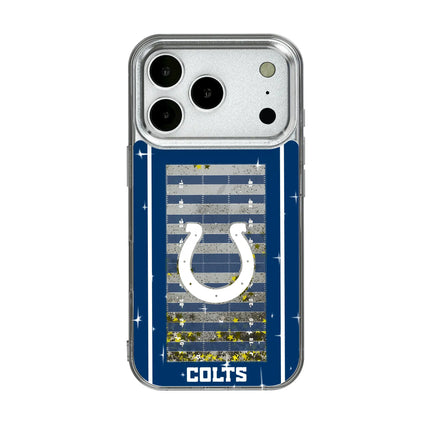 Indianapolis Colts Field Glitter Phone Case for Apple iPhone