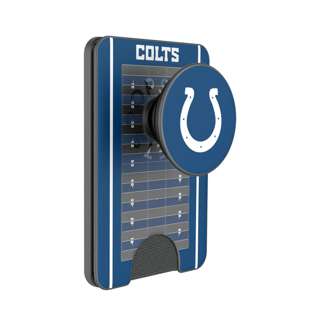 Indianapolis Colts Field PopSockets MagSafe-Compatible PopWallet+