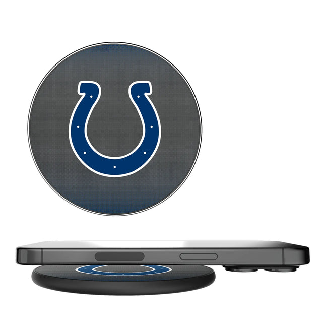 Indianapolis Colts Linen 15-Watt Wireless Charger