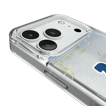 Indianapolis Colts Linen Glitter Phone Case for Apple iPhone