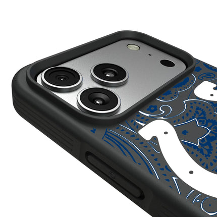 Indianapolis Colts Paisley Bump Phone Case for Apple iPhone