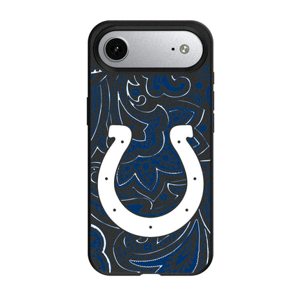 Indianapolis Colts Paisley MagSafe Compatible Phone Case for Apple iPhone