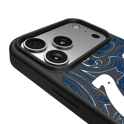 Indianapolis Colts Paisley MagSafe Compatible Phone Case for Apple iPhone