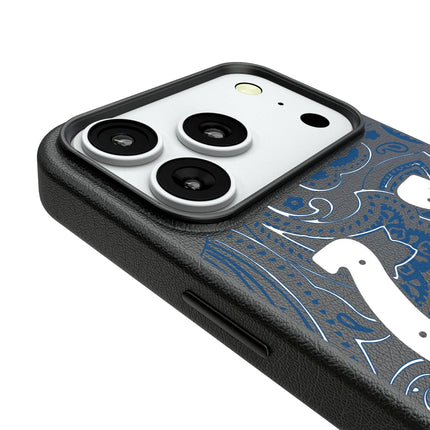 Indianapolis Colts Paisley MagSafe Compatible Phone Case for Apple iPhone