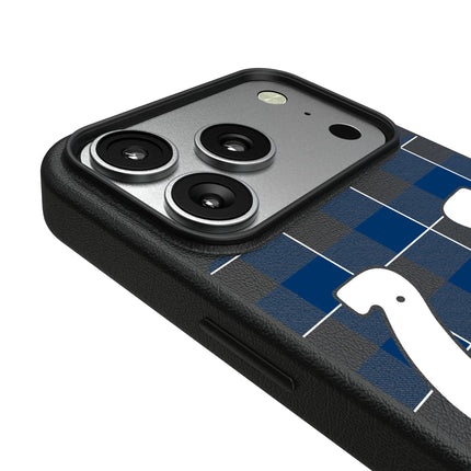 Indianapolis Colts Plaid MagSafe Compatible Phone Case for Apple iPhone