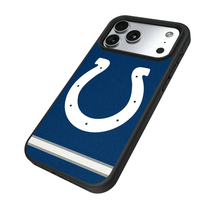 Indianapolis Colts Stripe Bump Phone Case for Apple iPhone