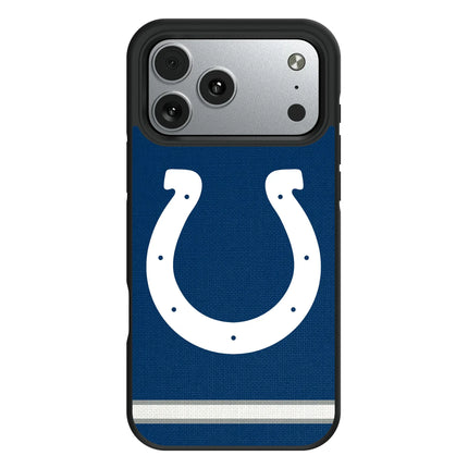 Indianapolis Colts Stripe Bump Phone Case for Apple iPhone