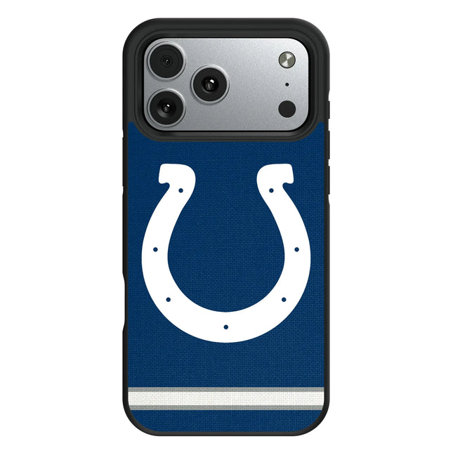 Indianapolis Colts Stripe Bump Phone Case for Apple iPhone