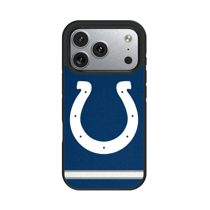 Indianapolis Colts Stripe Bump Phone Case for Apple iPhone