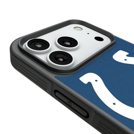 Indianapolis Colts Stripe Bump Phone Case for Apple iPhone