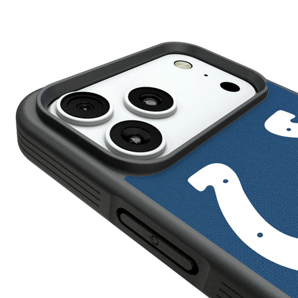 Indianapolis Colts Stripe Bump Phone Case for Apple iPhone