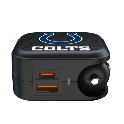 Indianapolis Colts Text Backdrop 2 in 1 USB A/C Charger