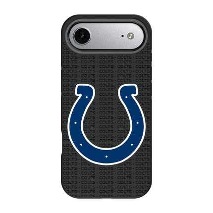 Indianapolis Colts Text Backdrop Bump Phone Case for Apple iPhone