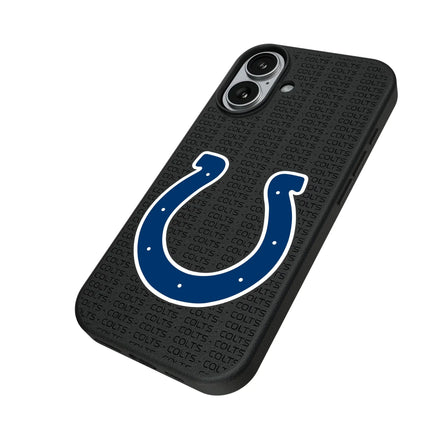 Indianapolis Colts Text Backdrop MagSafe Compatible Phone Case for Apple iPhone
