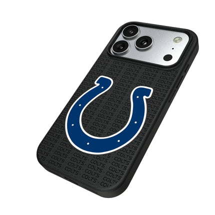 Indianapolis Colts Text Backdrop MagSafe Compatible Phone Case for Apple iPhone