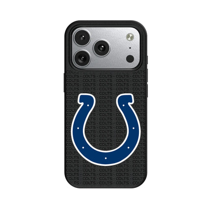 Indianapolis Colts Text Backdrop MagSafe Compatible Phone Case for Apple iPhone