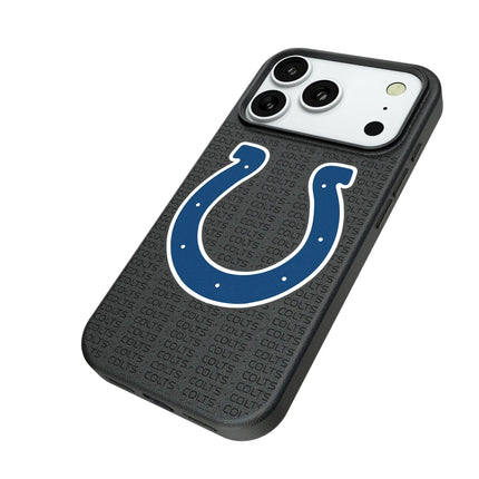 Indianapolis Colts Text Backdrop MagSafe Compatible Phone Case for Apple iPhone