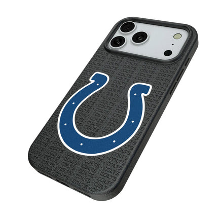 Indianapolis Colts Text Backdrop MagSafe Compatible Phone Case for Apple iPhone
