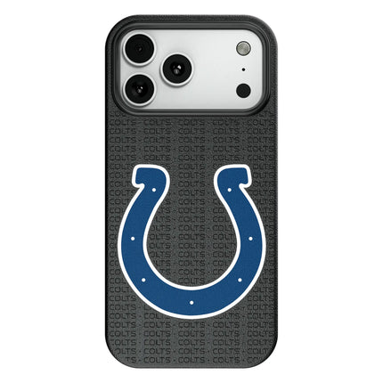 Indianapolis Colts Text Backdrop MagSafe Compatible Phone Case for Apple iPhone