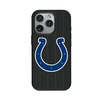 Indianapolis Colts Text Backdrop MagSafe Compatible Phone Case for Apple iPhone