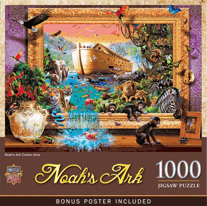 Inspirational Noah's Ark Comes Alive 1000 Piece Puzzle