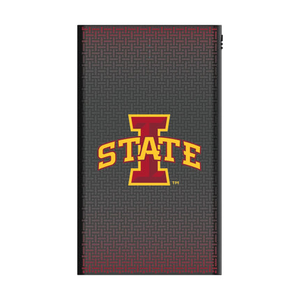 Iowa State University Cyclones Linen 5000mAh Flat Powerbank