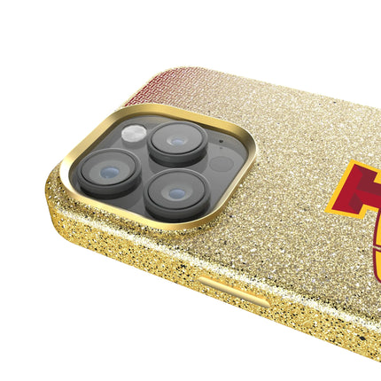 Iowa State University Cyclones Linen Bling Phone Case for Apple iPhone