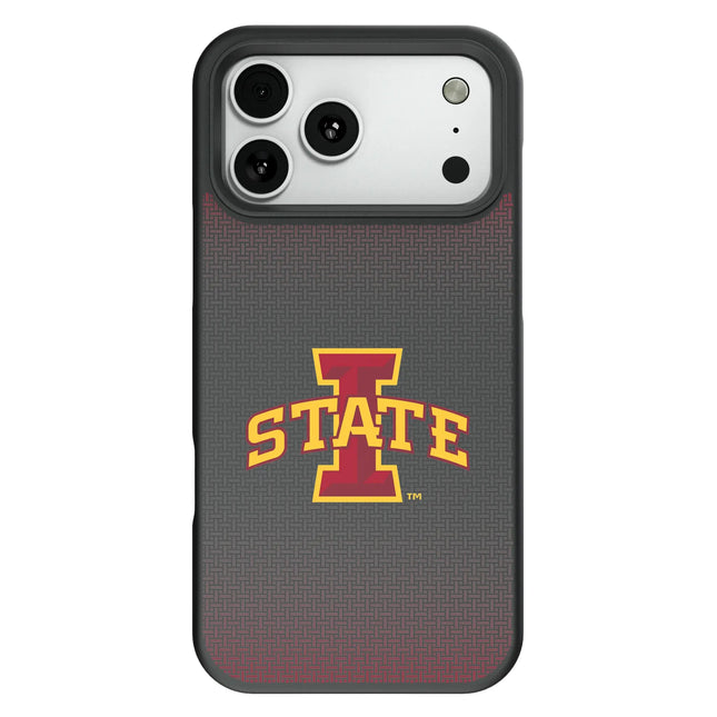 Iowa State University Cyclones Linen Bump Phone Case for Apple iPhone
