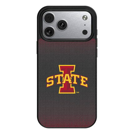 Iowa State University Cyclones Linen MagSafe Compatible Phone Case for Apple iPhone