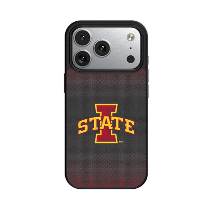 Iowa State University Cyclones Linen MagSafe Compatible Phone Case for Apple iPhone